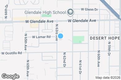 Map image of the property - 6739 N 63rd Ave