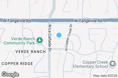 Map image of the property - 1323 W Desert Cloud Pl