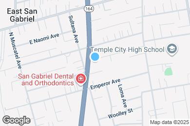 Map image of the property - Pacific Rosemead Apartments
