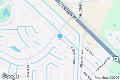 Map image of the property - 7321 S Blue Sage