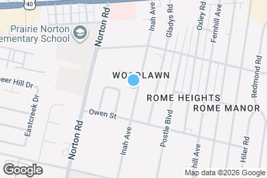 Map image of the property - 261 Inah Ave