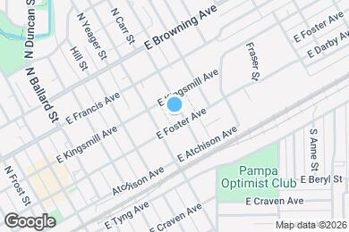 Map image of the property - 105 N Wynne St