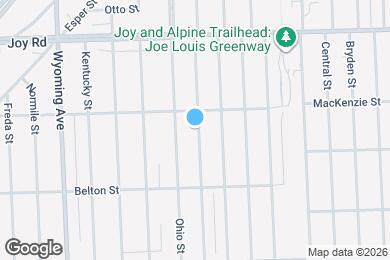 Map image of the property - 8327 Northlawn St