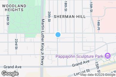 Map image of the property - 611 19th St