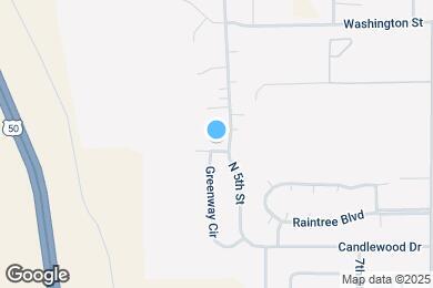 Map image of the property - 403 Greenway Dr