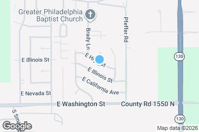 Map image of the property - 2709 E High St