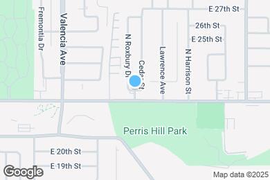 Map image of the property - 1239 N Roxbury Dr