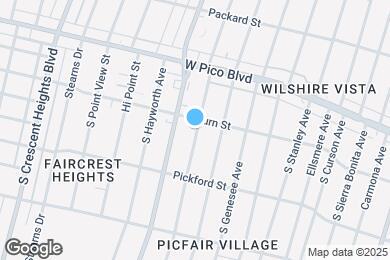 Map image of the property - 1517 S Orange Grove Ave