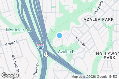 Map image of the property - 3942 Manzanita Dr