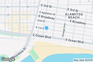 Map image of the property - 1022 E 1st St