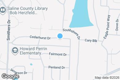 Map image of the property - 2009 Cedarhurst Dr