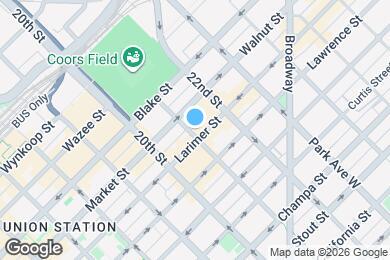 Map image of the property - 2101 Larimer St