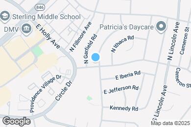 Map image of the property - 1105 E Holly Ave