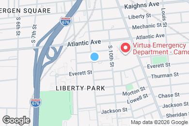 Map image of the property - 1478 S 9th St