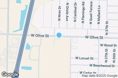 Map image of the property - Townhomes at Scottsdale