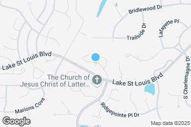 Map image of the property - 1218 Brookstone Terrace