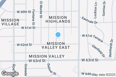Map image of the property - 6133 Catalina Street