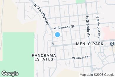 Map image of the property - 1337 W Pennington St