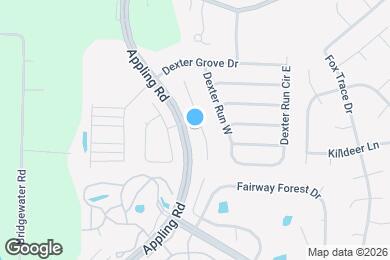 Map image of the property - 1529 Appling Wood Cove S
