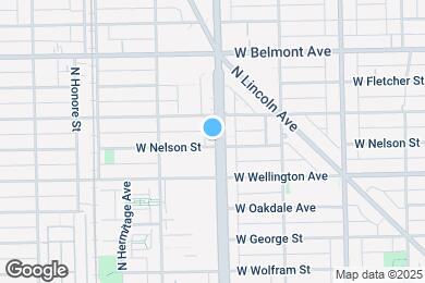 Map image of the property - 3036 N Ashland Ave
