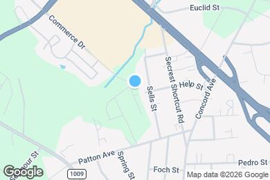 Map image of the property - 1910 Commerce Dr
