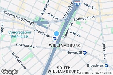 Map image of the property - 301 Broadway