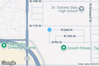 Map image of the property - 933 N Winnifred St