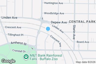 Map image of the property - 585 Crescent Ave