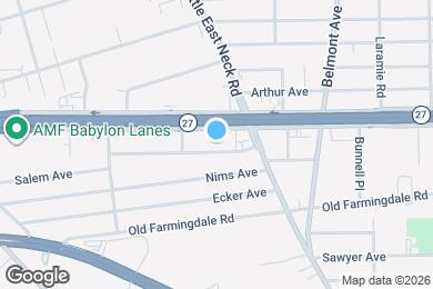 Map image of the property - 40 Calvert Ave