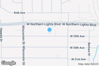 Map image of the property - 2841 W 29th Ave