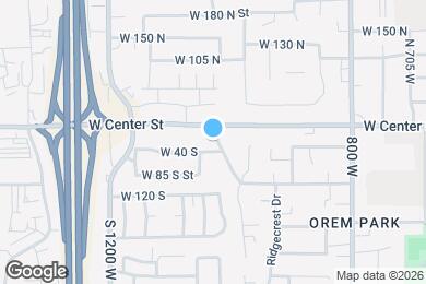 Map image of the property - 26 S 1000 W St