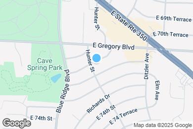 Map image of the property - 8903 E 72nd St