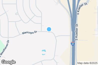 Map image of the property - 1385 Maricopa Dr