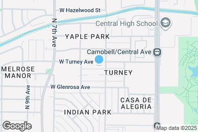 Map image of the property - 301 W Turney Ave