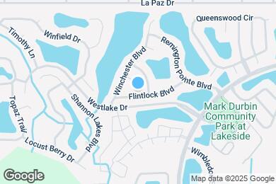 Map image of the property - 2117 Flintlock Blvd