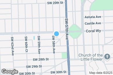 Map image of the property - 5781 SW 25th St