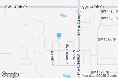 Map image of the property - 1009 SW 153rd St