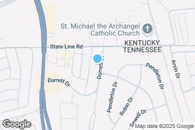 Map image of the property - 3412 Durrett Dr