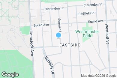 Map image of the property - 852 Sumner Ave