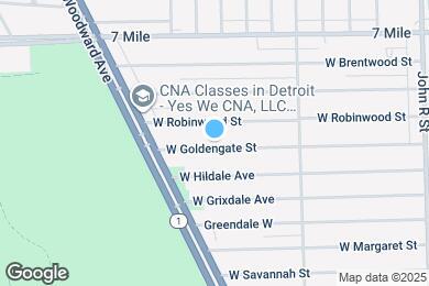 Map image of the property - 574 W Goldengate St