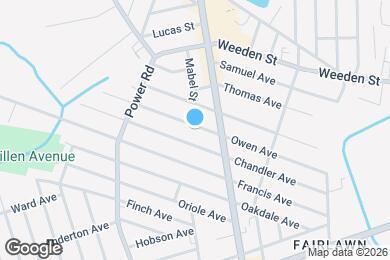 Map image of the property - 100 Owen Ave