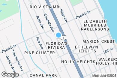 Map image of the property - 1529 Espanola Ave