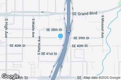 Map image of the property - 1416 SE 39th St
