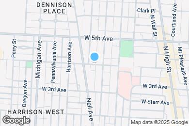 Map image of the property - 238 W 4th Ave