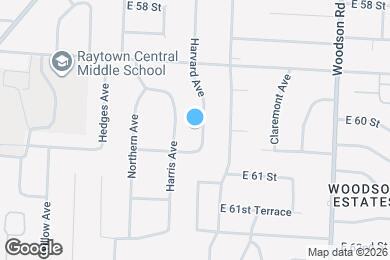 Map image of the property - 6004 Harvard Ave