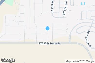 Map image of the property - 7191 SW 92nd St
