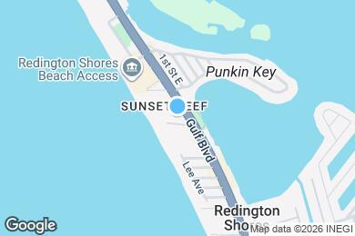Map image of the property - 17940 Gulf Blvd
