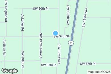 Map image of the property - 19642 SW 54th St