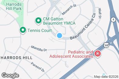 Map image of the property - 3317 Beaumont Centre Cir