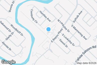 Map image of the property - 1304 E Bayou Pkwy